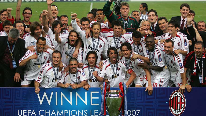 AC Milan şampiyonlar ligi şampiyonu