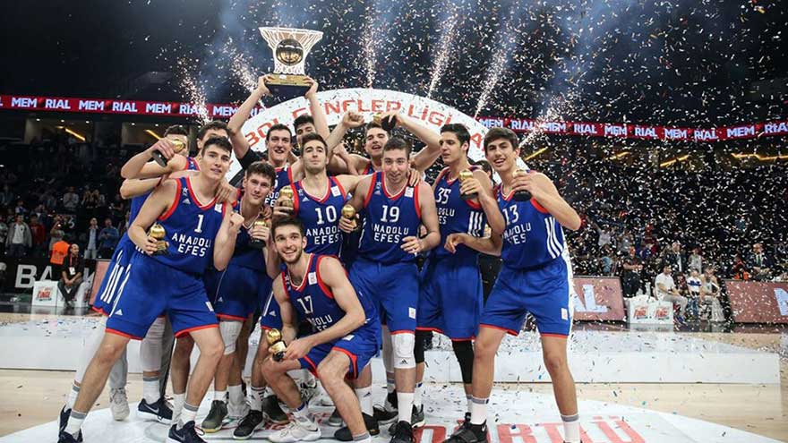 Anadolu Efes basketbol şampiyonu